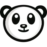 Panda SVG Icon